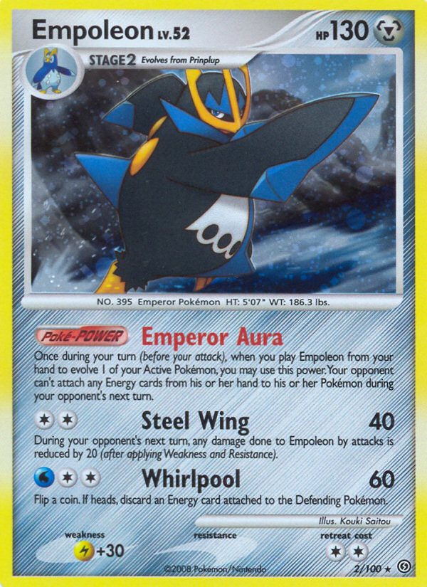 Empoleon - Stormfront - #2 - Pokemon TCG card