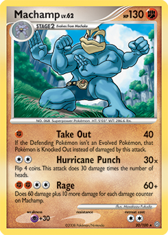 Machamp - Stormfront - #20 - Pokemon TCG card