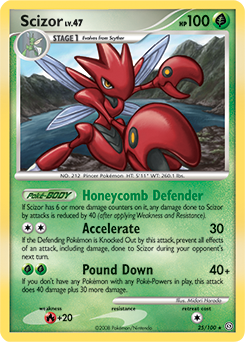 Scizor - Stormfront - #25 - Pokemon TCG card
