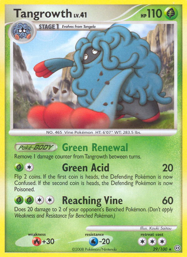 Tangrowth - Stormfront - #29 - Pokemon TCG card