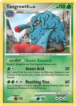 Tangrowth #29 Tangrowth - Stormfront - #29 - Pokemon TCG card