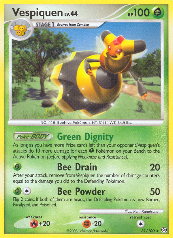 Vespiquen - Stormfront - #31 - Pokemon TCG card