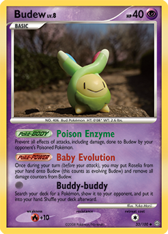 Budew - Stormfront - #33 - Pokemon TCG card