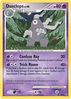 Dusclops #35 Dusclops - Stormfront - #35 - Pokemon TCG card