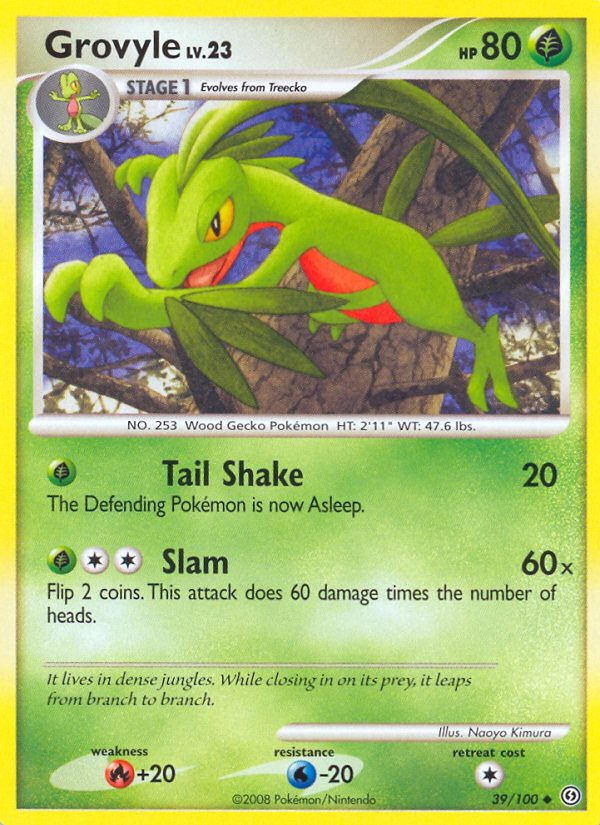 Grovyle - Stormfront - #39 - Pokemon TCG card