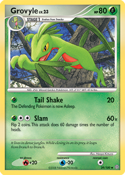 Grovyle - Stormfront - #39 - Pokemon TCG card