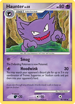Haunter - Stormfront - #40 - Pokemon TCG card