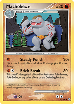 Machoke - Stormfront - #41 - Pokemon TCG card