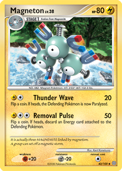 Magneton #43 Magneton - Stormfront - #43 - Pokemon TCG card