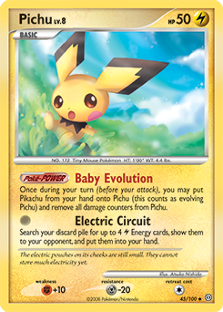 Pichu #45 Pichu - Stormfront - #45 - Pokemon TCG card