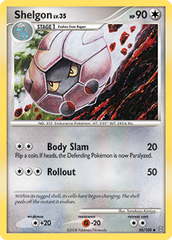 Shelgon - Stormfront - #50 - Pokemon TCG card
