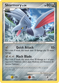 Skarmory - Stormfront - #51 - Pokemon TCG card