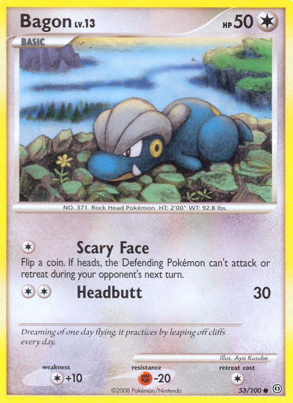 Bagon - Stormfront - #53 - Pokemon TCG card