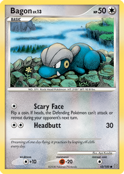 Bagon - Stormfront - #53 - Pokemon TCG card