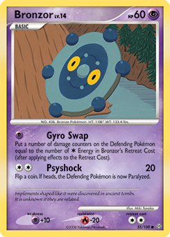 Bronzor - Stormfront - #55 - Pokemon TCG card