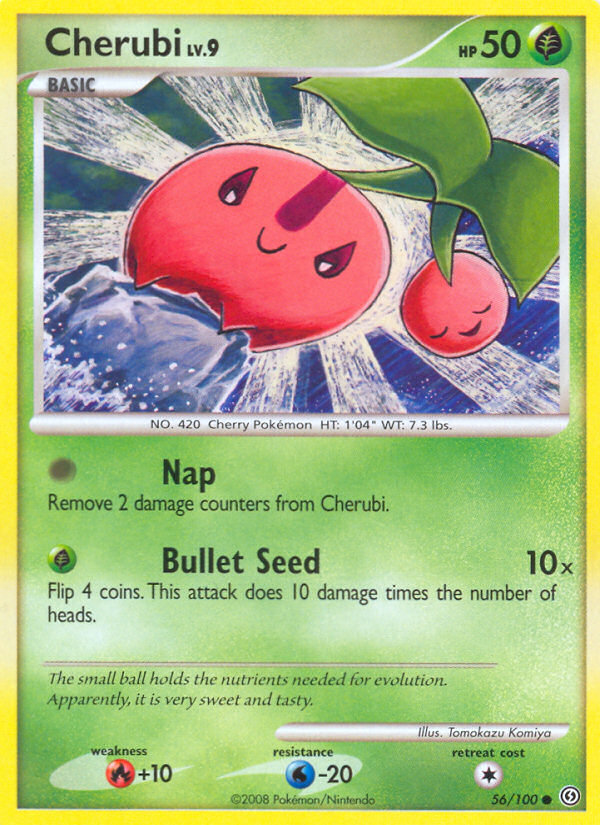 Cherubi - Stormfront - #56 - Pokemon TCG card