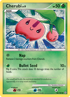 Cherubi - Stormfront - #56 - Pokemon TCG card