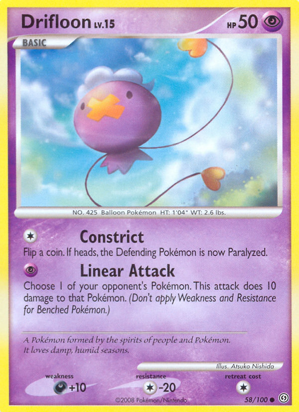 Drifloon - Stormfront - #58 - Pokemon TCG card