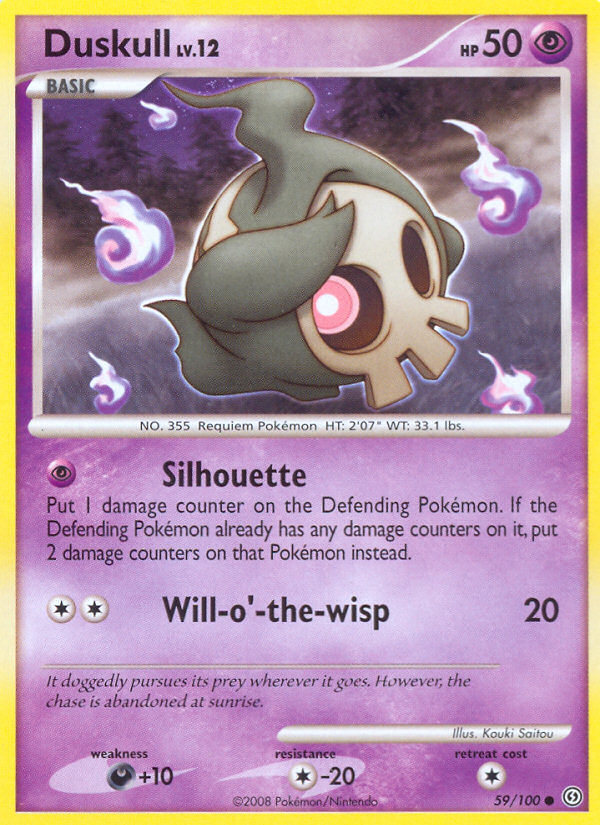 Duskull - Stormfront - #59 - Pokemon TCG card