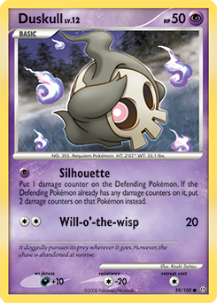 Duskull #59 Duskull - Stormfront - #59 - Pokemon TCG card