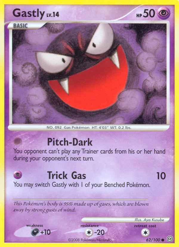 Gastly - Stormfront - #62 - Pokemon TCG card