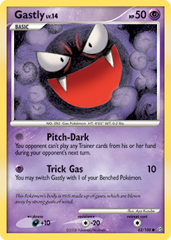 Gastly #62 Gastly - Stormfront - #62 - Pokemon TCG card