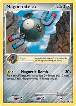 Magnemite #66 Magnemite - Stormfront - #66 - Pokemon TCG card