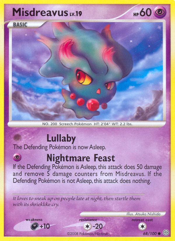 Misdreavus - Stormfront - #68 - Pokemon TCG card