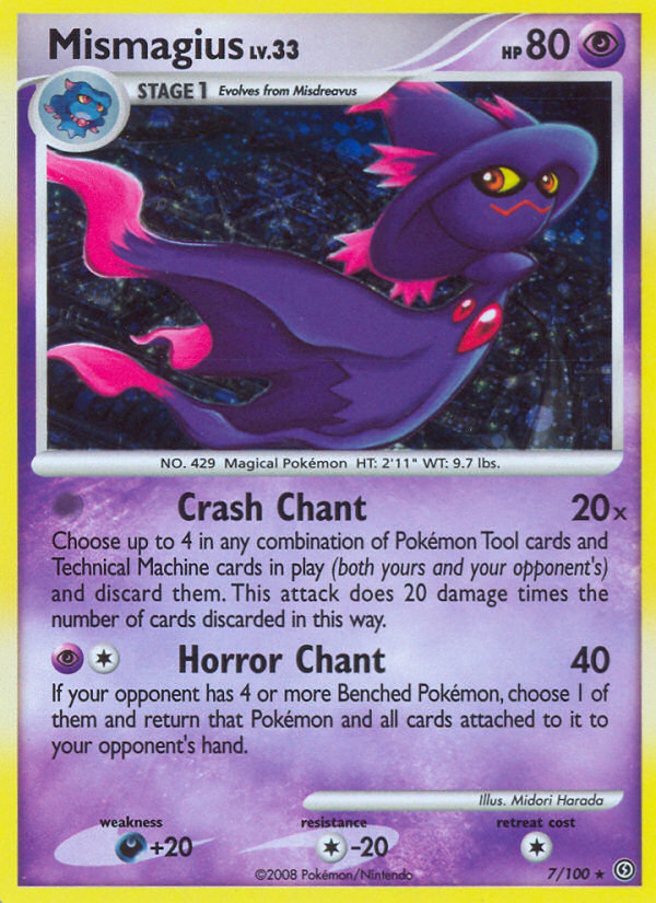 Mismagius - Stormfront - #7 - Pokemon TCG card