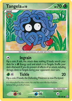 Tangela - Stormfront - #78 - Pokemon TCG card