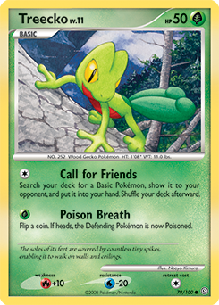 Treecko #79 Treecko - Stormfront - #79 - Pokemon TCG card