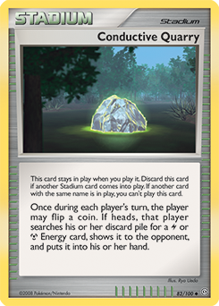 Conductive Quarry - Stormfront - #82 - Pokemon TCG card