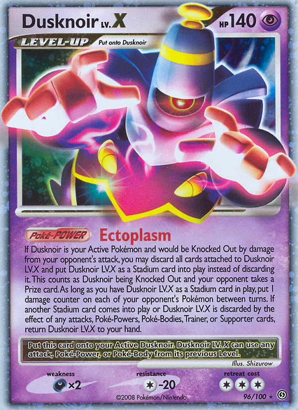 Dusknoir LV.X - Stormfront - #96 - Pokemon TCG card