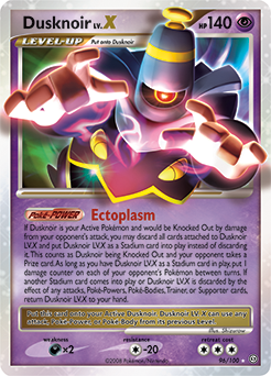 Dusknoir LV.X #96 Dusknoir LV.X - Stormfront - #96 - Pokemon TCG card
