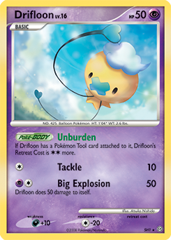 Drifloon #SH1 Drifloon - Stormfront - #SH1 - Pokemon TCG card