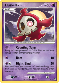 Duskull #SH2 Duskull - Stormfront - #SH2 - Pokemon TCG card