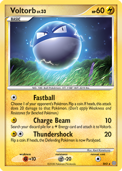 Voltorb #SH3 Voltorb - Stormfront - #SH3 - Pokemon TCG card