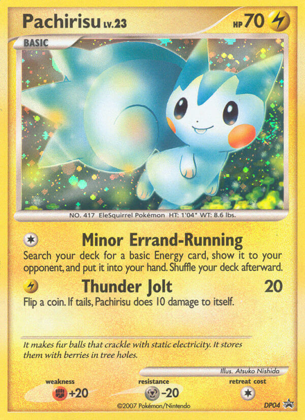 Pachirisu - DP Black Star Promos - #DP04 - Pokemon TCG card