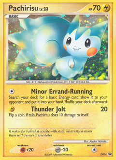Pachirisu #DP04 Pachirisu - DP Black Star Promos - #DP04 - Pokemon TCG card
