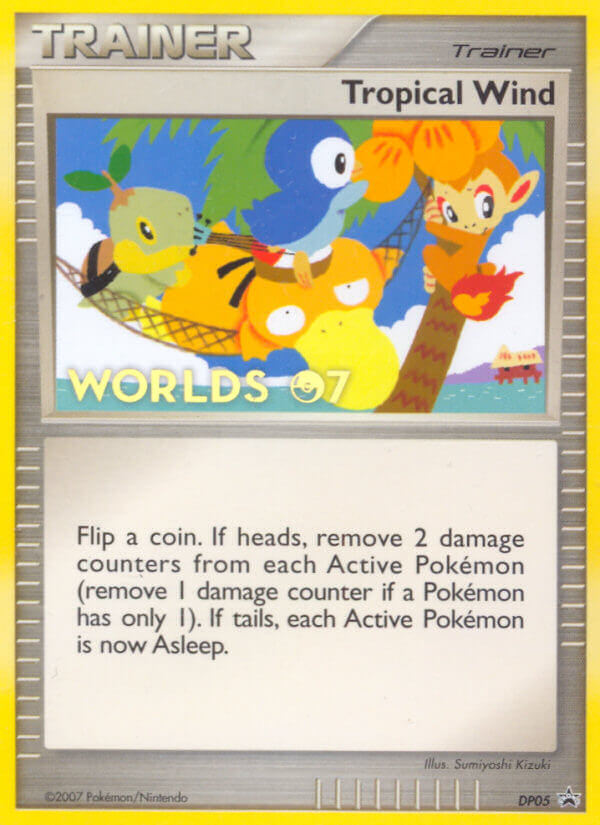 Tropical Wind - DP Black Star Promos - #DP05 - Pokemon TCG card