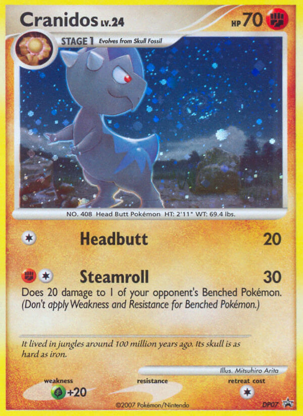 Cranidos - DP Black Star Promos - #DP07 - Pokemon TCG card