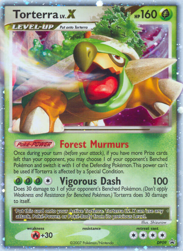Torterra LV.X - DP Black Star Promos - #DP09 - Pokemon TCG card
