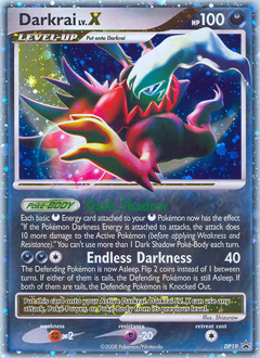 Darkrai LV.X - DP Black Star Promos - #DP19 - Pokemon TCG card