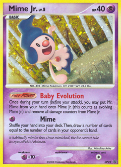 Mime Jr. - DP Black Star Promos - #DP22 - Pokemon TCG card