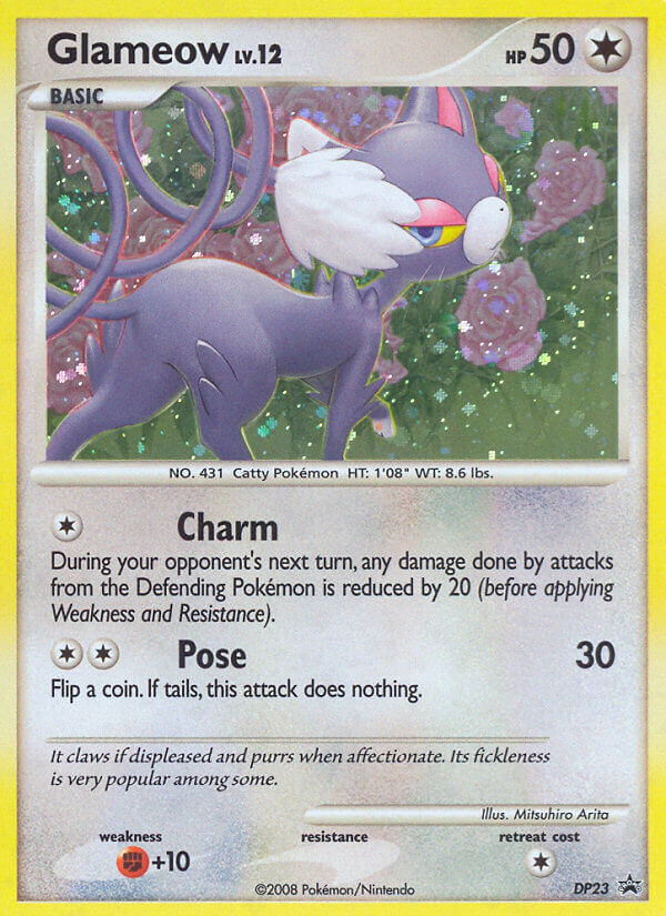 Glameow - DP Black Star Promos - #DP23 - Pokemon TCG card