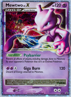 Mewtwo LV.X #DP28 Mewtwo LV.X - DP Black Star Promos - #DP28 - Pokemon TCG card