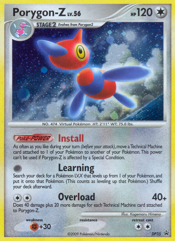 Porygon-Z - DP Black Star Promos - #DP35 - Pokemon TCG card