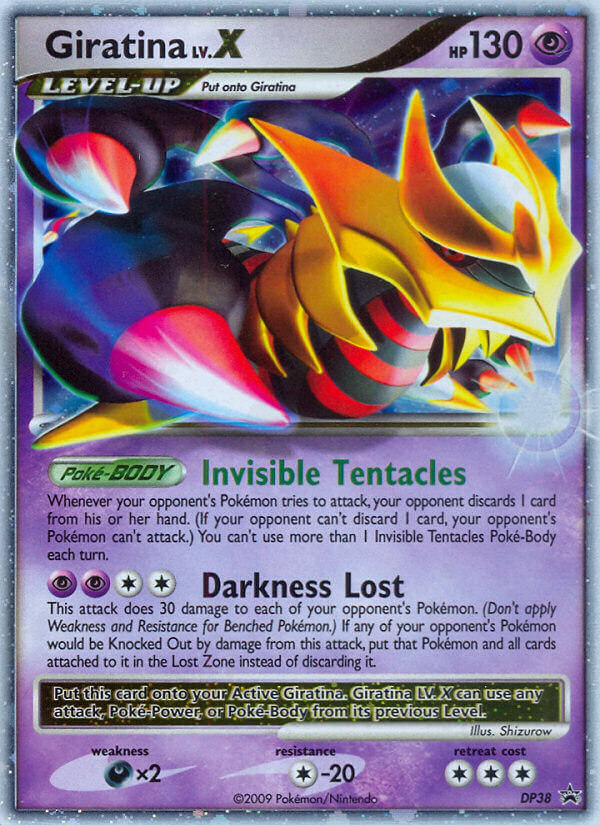Giratina LV.X - DP Black Star Promos - #DP38 - Pokemon TCG card
