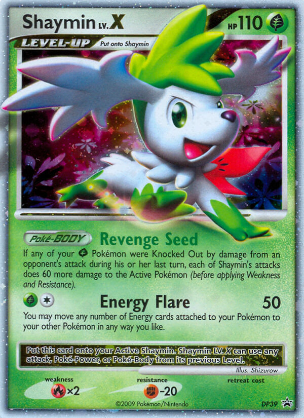 Shaymin LV.X - DP Black Star Promos - #DP39 - Pokemon TCG card