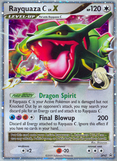 Rayquaza C LV.X #DP47 Rayquaza C LV.X - DP Black Star Promos - #DP47 - Pokemon TCG card